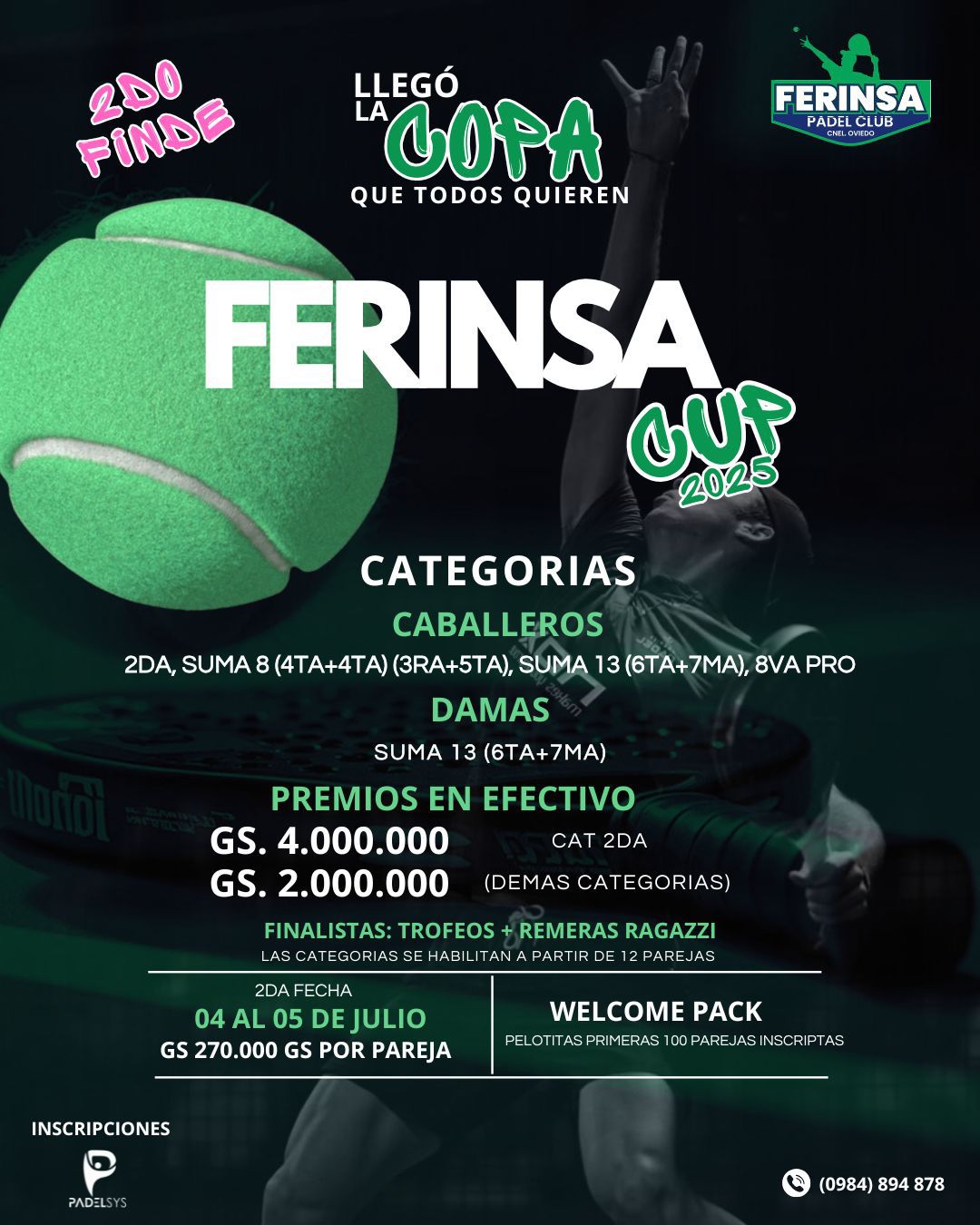 FERINSA CUP 2025 - 2do. FIN DE.